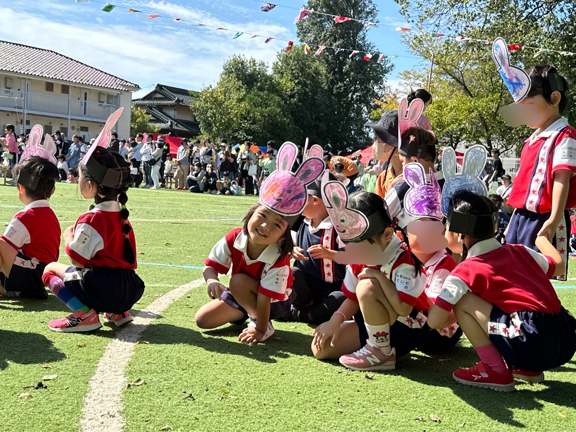 初めての運動会