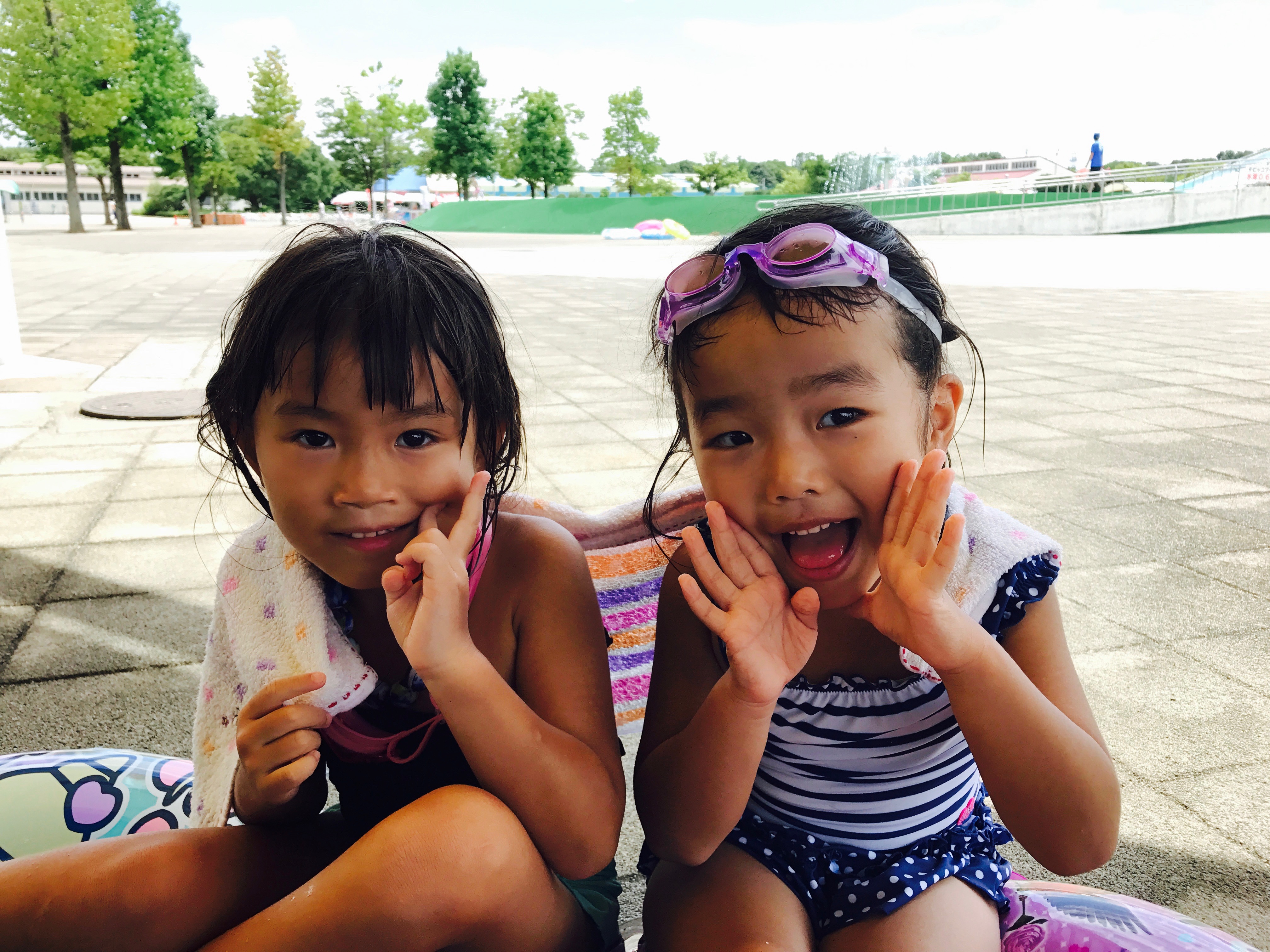 川越水上公園！！！台風予想の日に行ってきたってお話