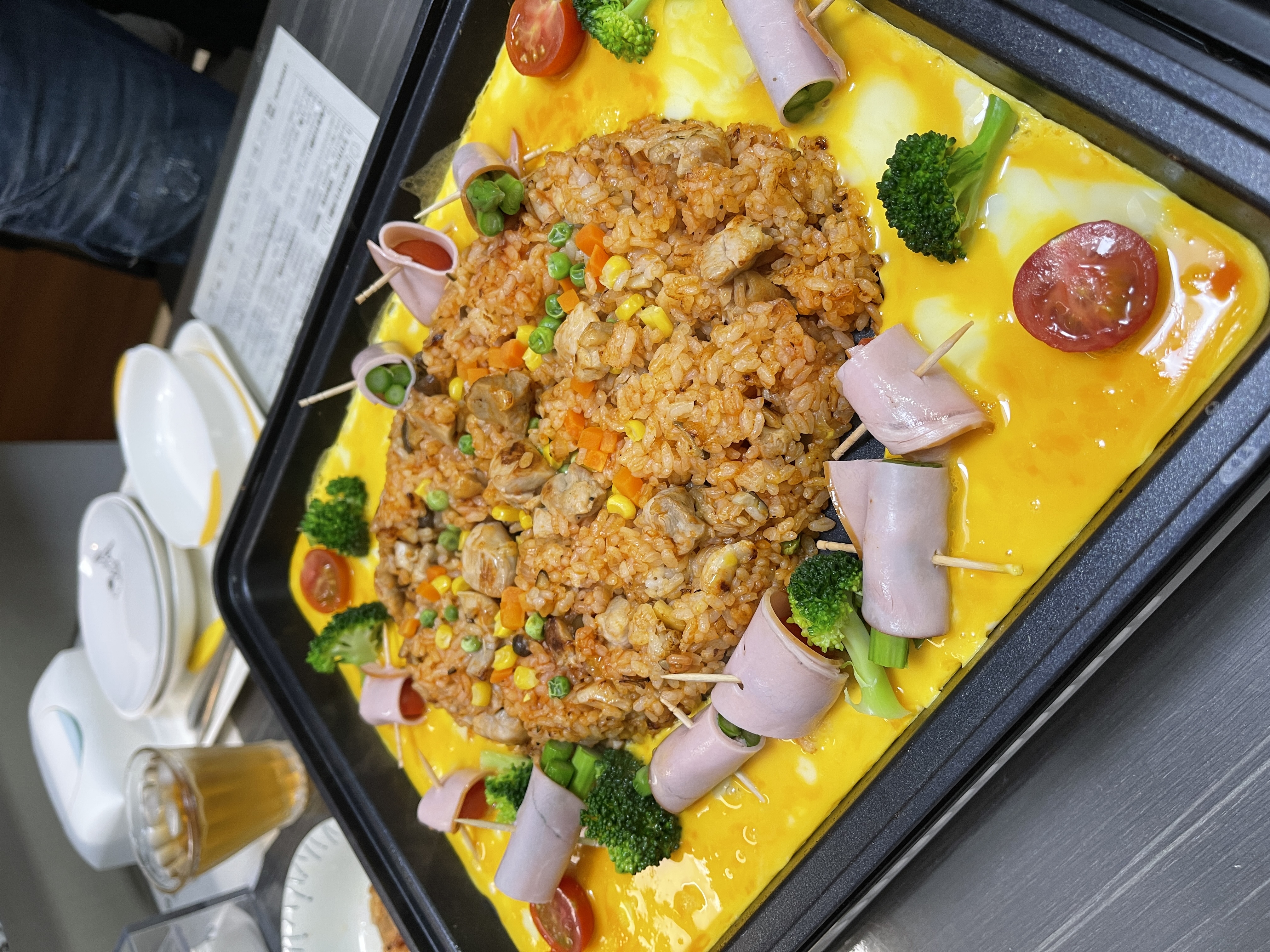 ホットプレートご飯