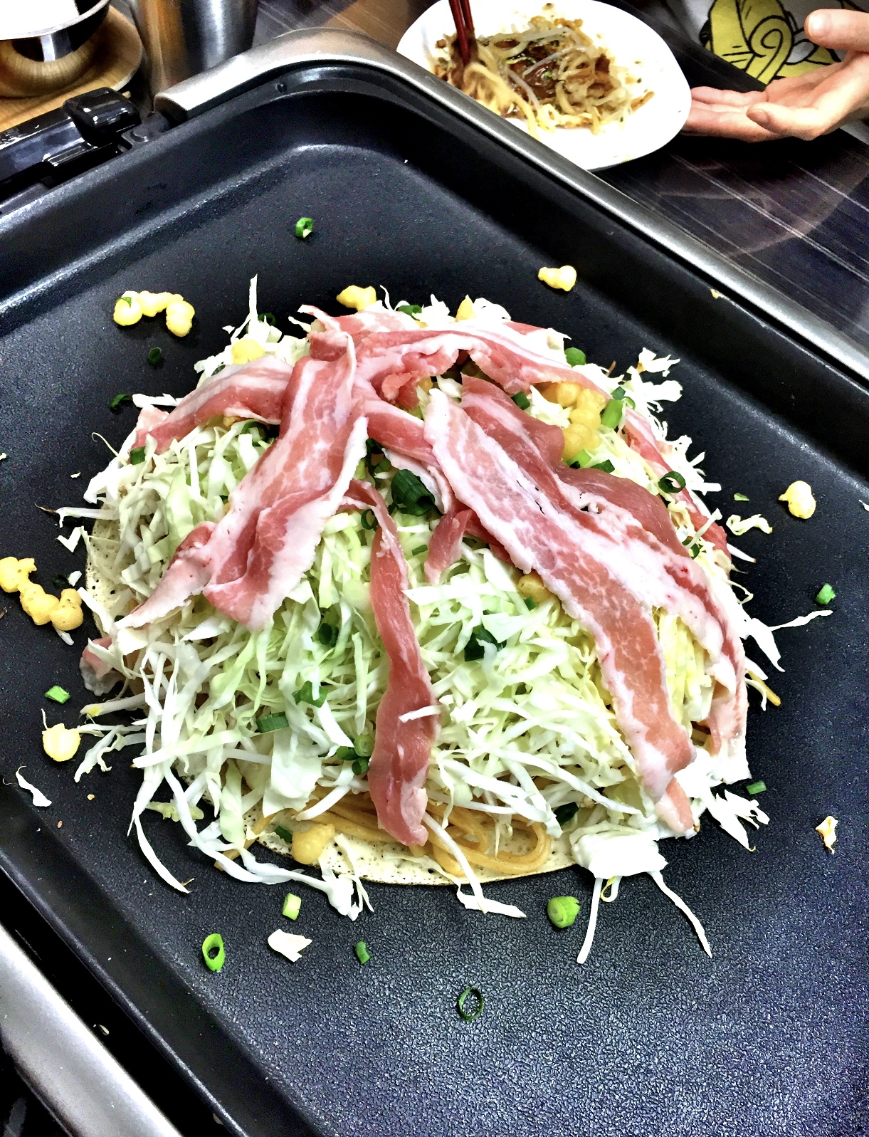 永都家秘伝のお好み焼き！！！